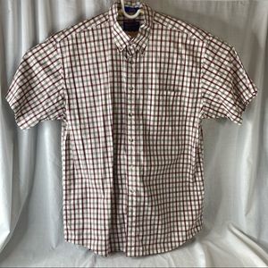 Pendleton Oceanside Short Sleeve Shirt Plaid Large
